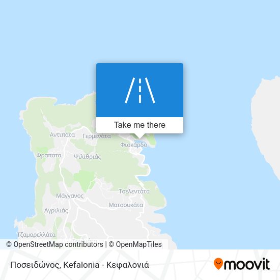Ποσειδώνος map