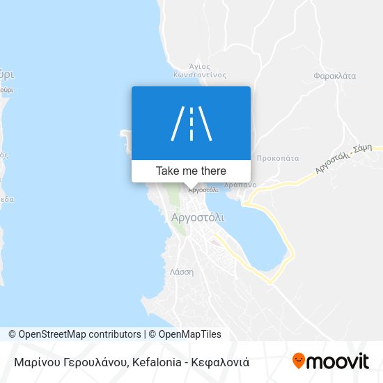 Μαρίνου Γερουλάνου map