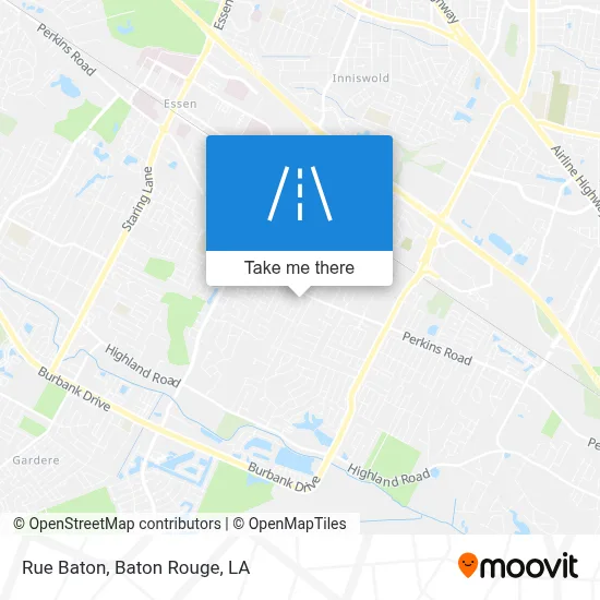 Rue Baton map