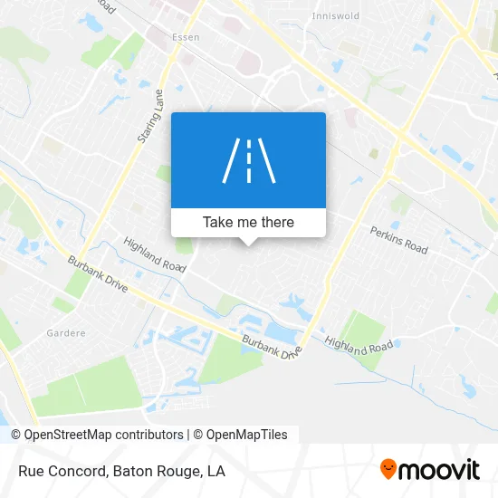 Rue Concord map