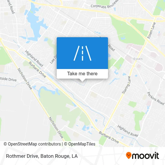 Rothmer Drive map