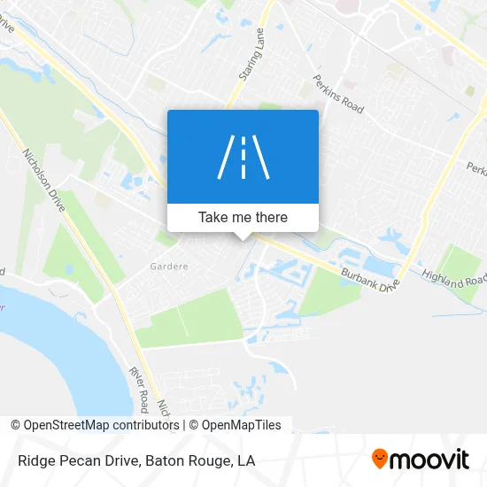 Ridge Pecan Drive map