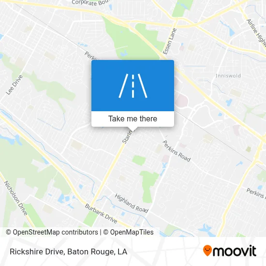 Rickshire Drive map