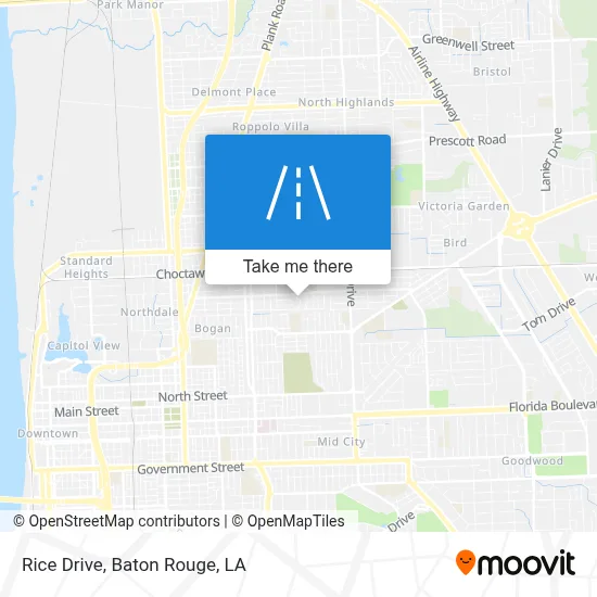 Rice Drive map