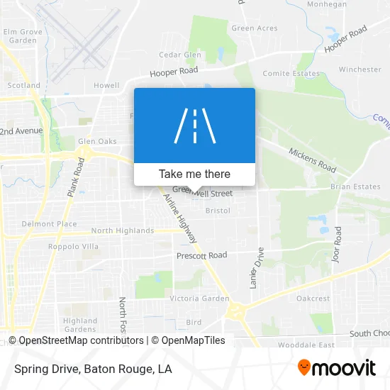 Spring Drive map