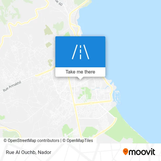 Al Ouchb Street map