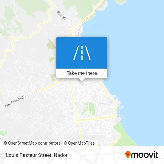 Louis Pasteur Street map