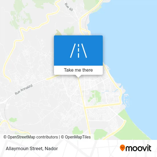 Allaymoun Street map