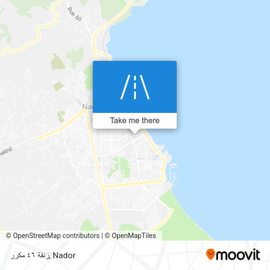 زنقة ٤٦ مكرر map