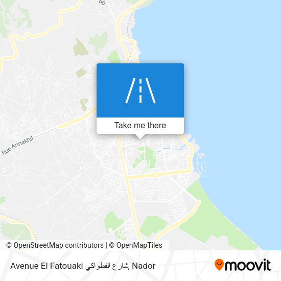 Avenue El Fatouaki شارع الفطواكي map