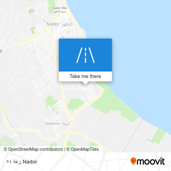 زنقة ٥٤ map
