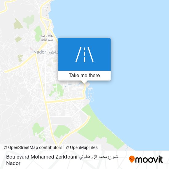 Boulevard Mohamed Zerktouni شارع محمد الزرقطوني map