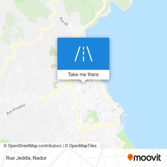 Rue Jedda map