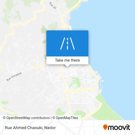 Ahmed Chaouki Street map