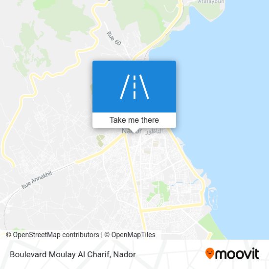 Boulevard Moulay Al Charif map