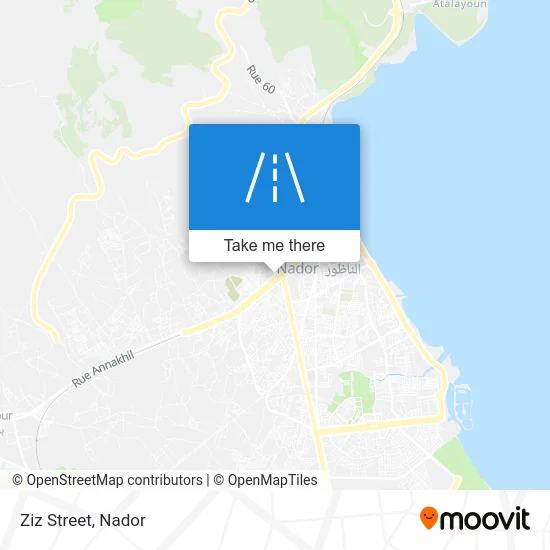 Ziz Street map