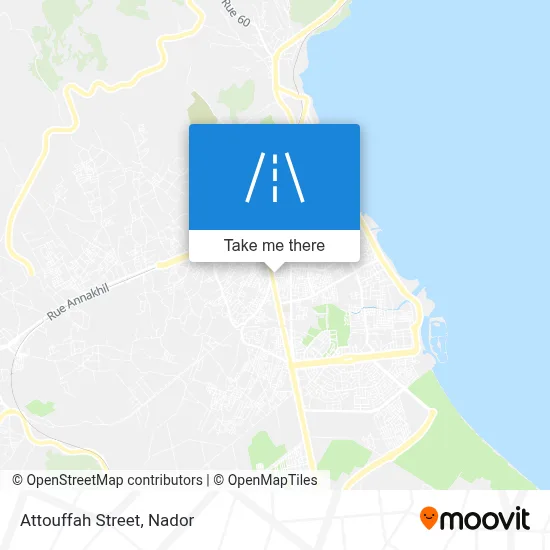 Attouffah Street map