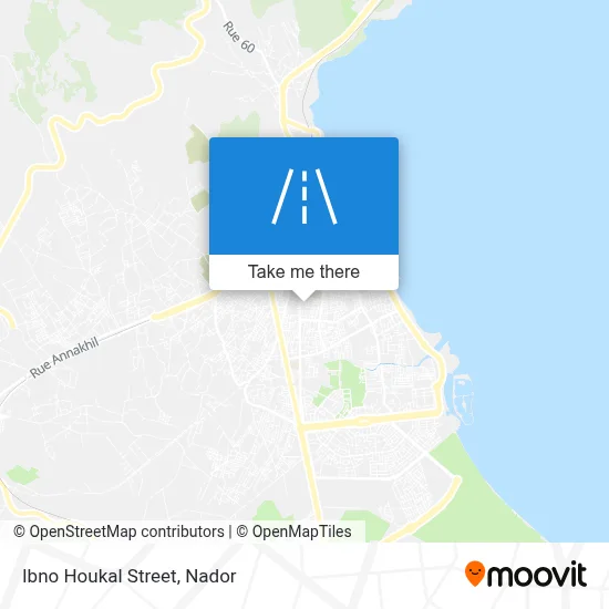 Ibno Houkal Street map