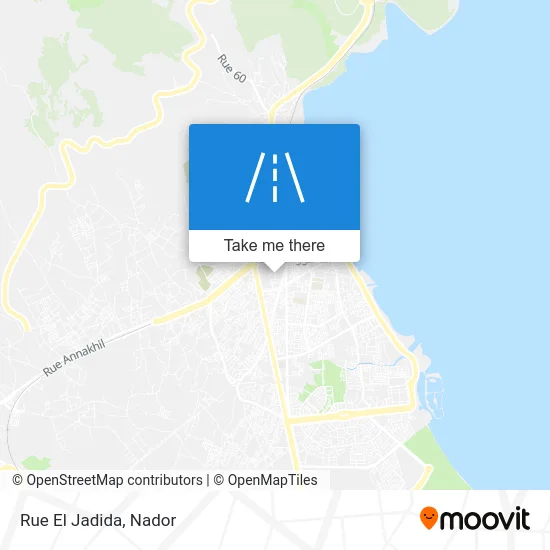 El Jadida Street map