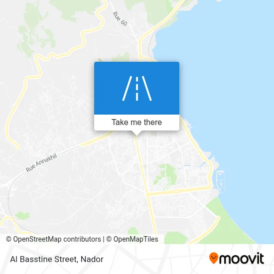 Al Basstine Street map