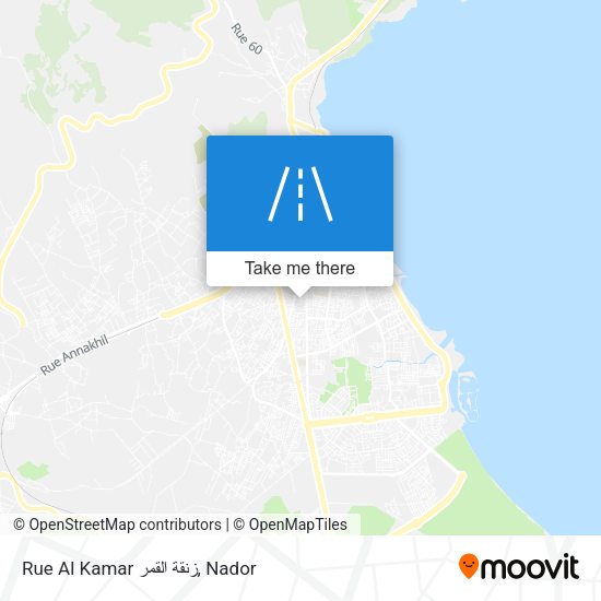 Rue Al Kamar زنقة القمر map