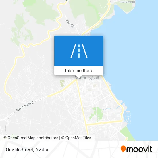Oualili Street map