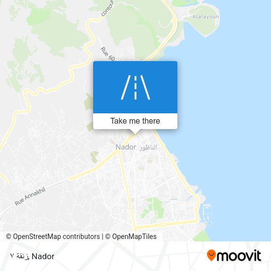 زنقة ٧ map