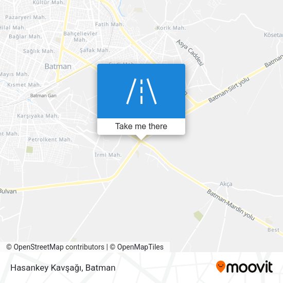 Hasankey Kavşağı map