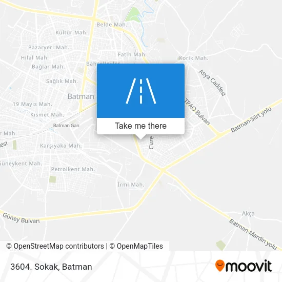 3604. Sokak map