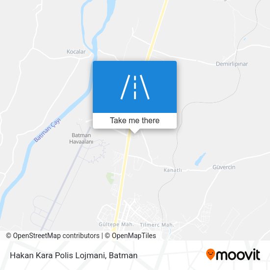 Hakan Kara Polis Lojmani map