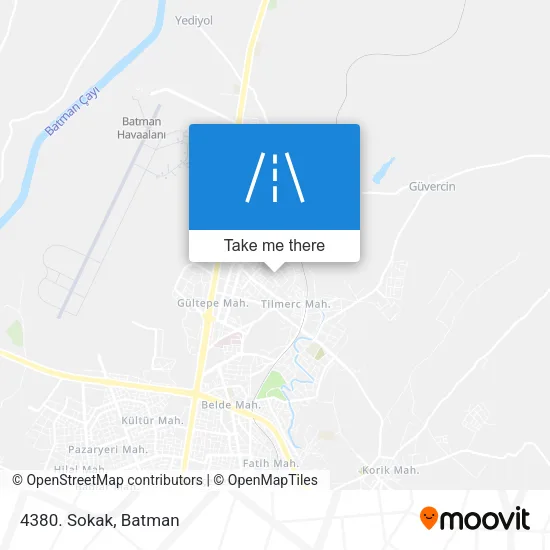 4380. Sokak map
