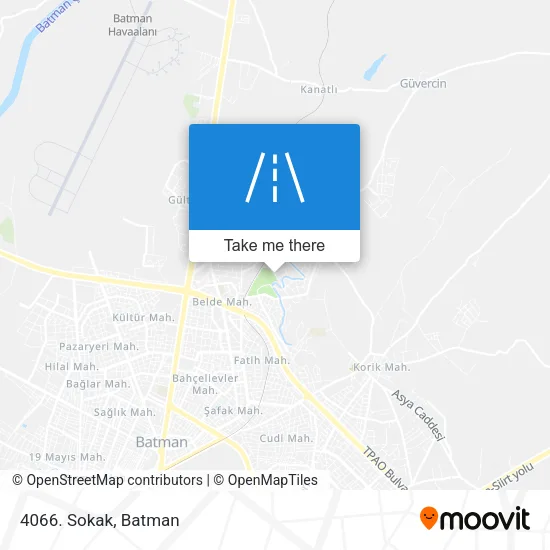4066. Sokak map