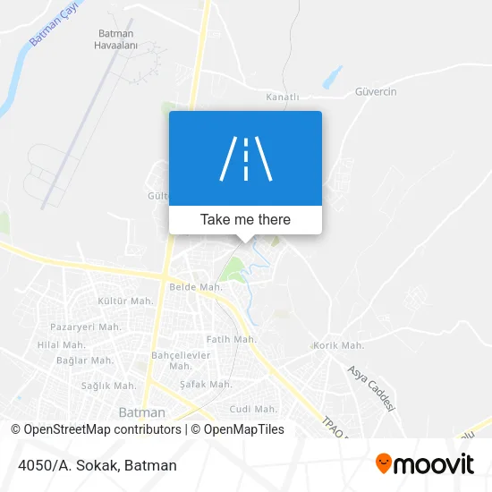 4050/A. Sokak map