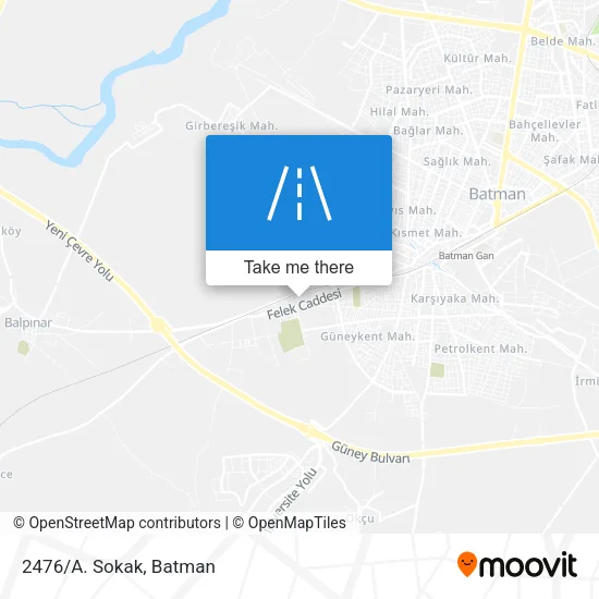 2476/A. Sokak map