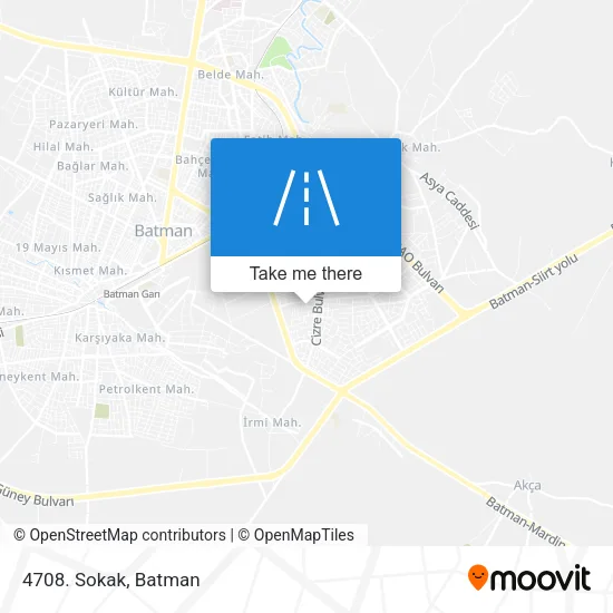 4708. Sokak map