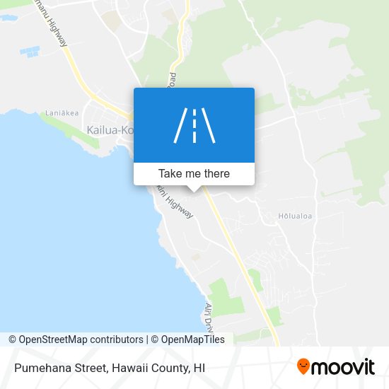 Pumehana Street map