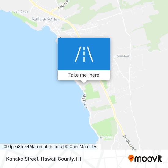 Mapa de Kanaka Street