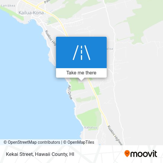 Mapa de Kekai Street