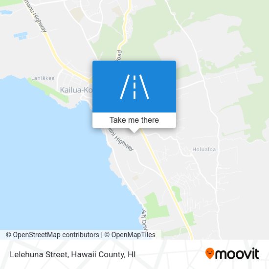 Mapa de Lelehuna Street