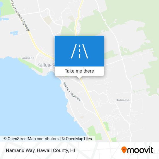 Mapa de Namanu Way
