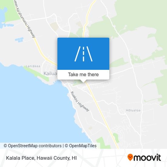 Kalala Place map