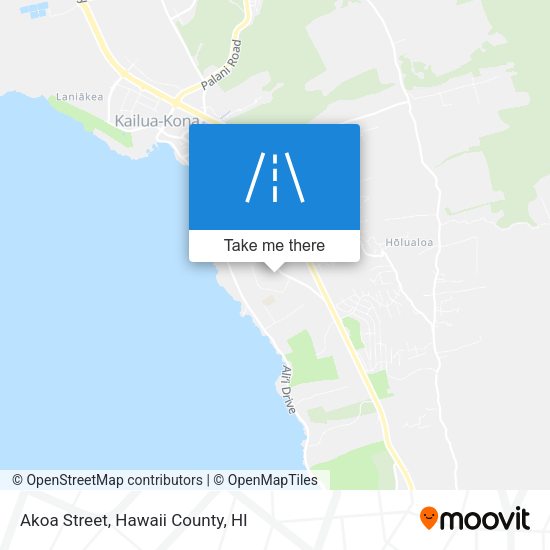 Akoa Street map