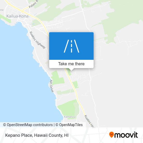 Mapa de Kepano Place