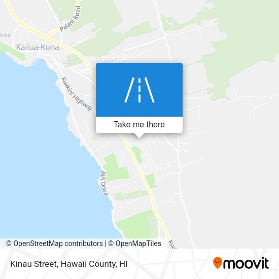 Kinau Street map