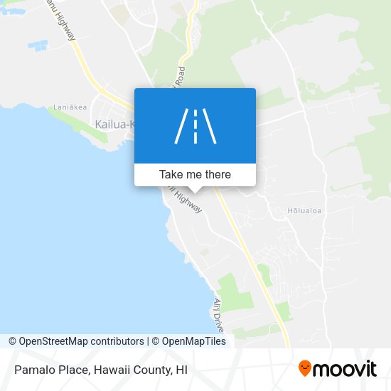 Pamalo Place map