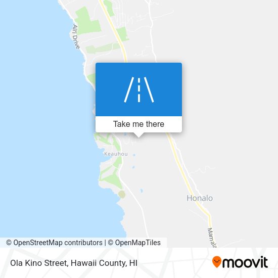 Ola Kino Street map