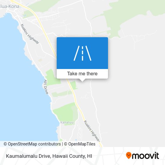 Mapa de Kaumalumalu Drive