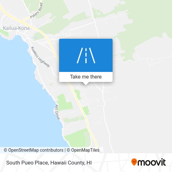 South Pueo Place map