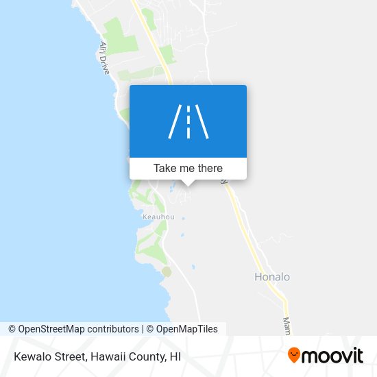 Mapa de Kewalo Street