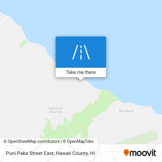 Puni Paka Street East map